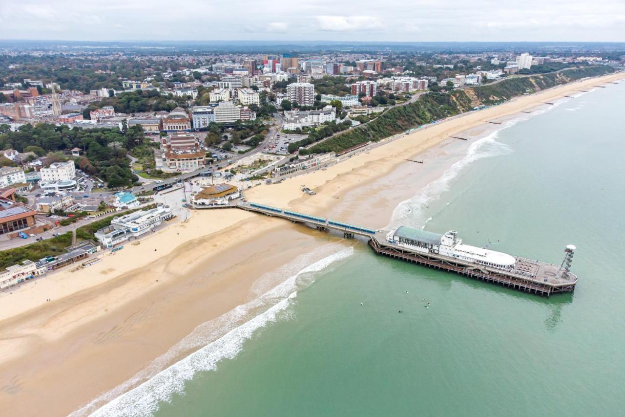 Central 2 Double Bedroom Flat With Parking Bournemouth Esterno foto