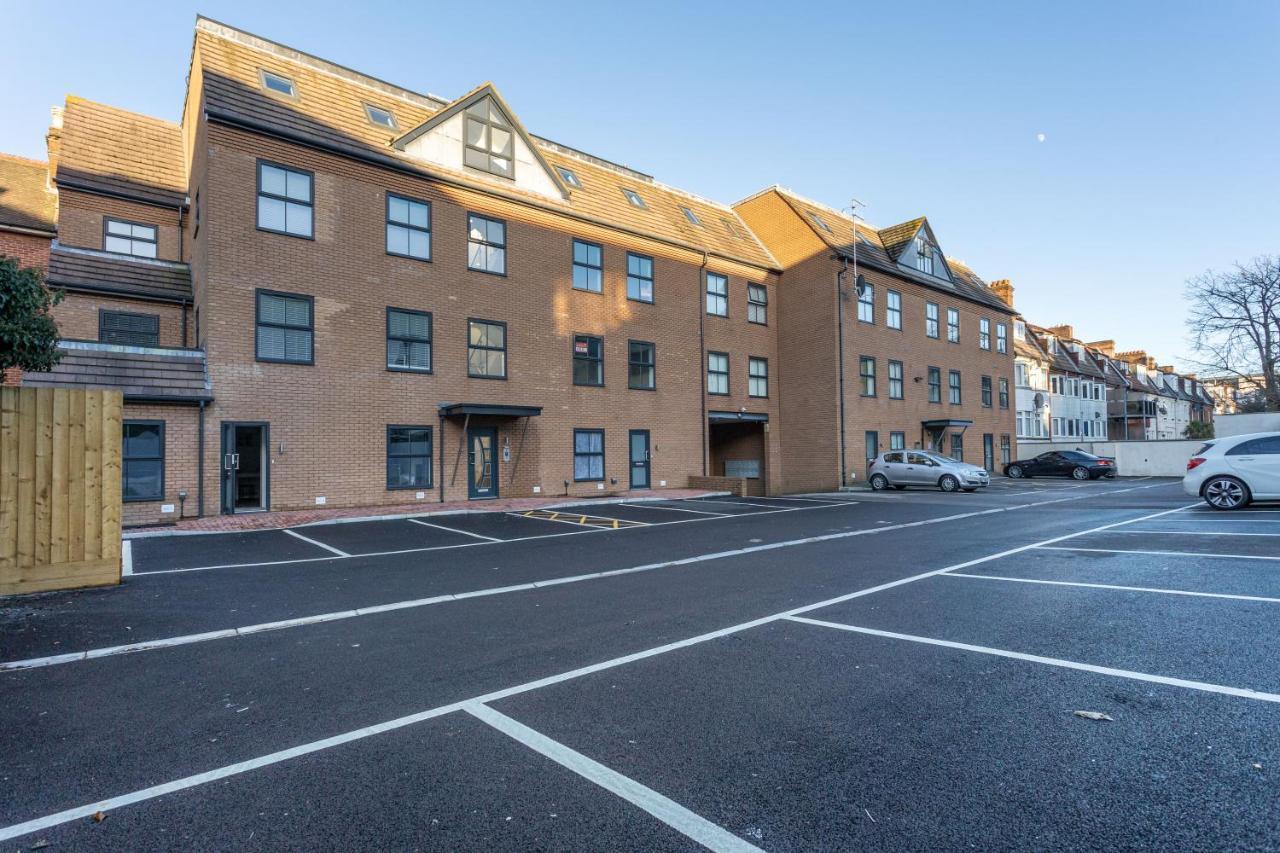 Central 2 Double Bedroom Flat With Parking Bournemouth Esterno foto